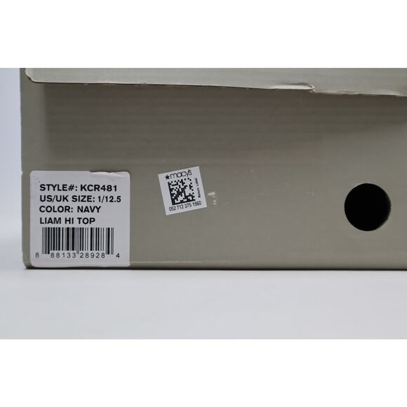 Reaction Kenneth Cole Navy‎ and Grey High Tops Size 1 - Picture 7 of 7